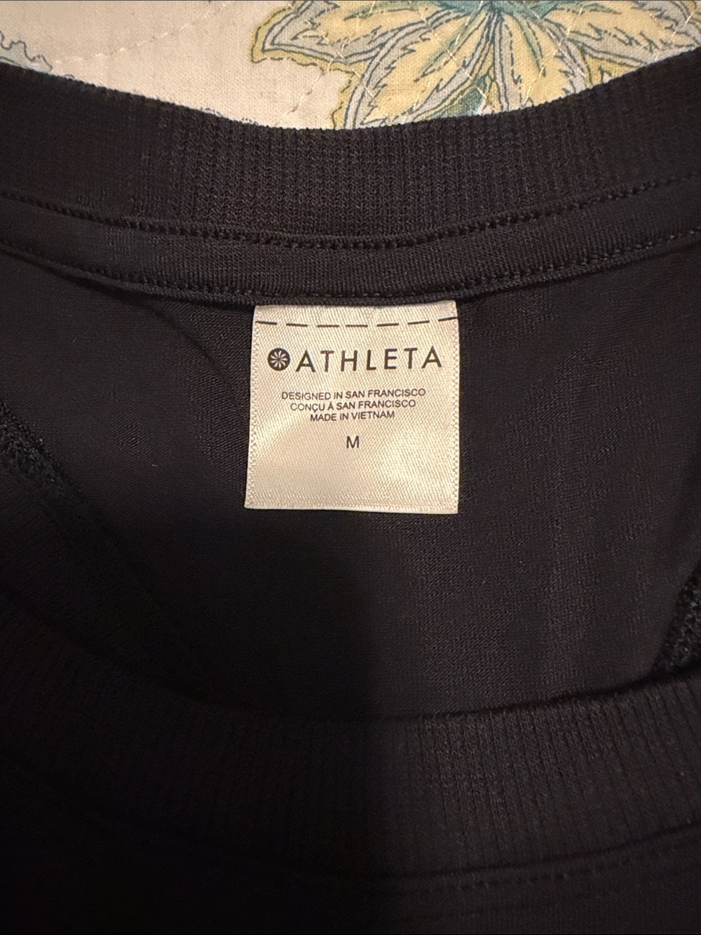 Athleta black tank top, size M. - Picture 5 of 6